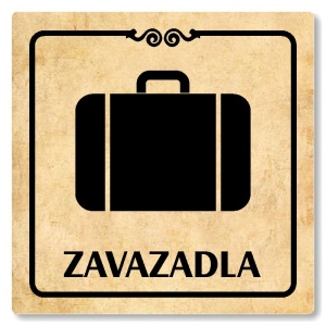 Zavazadla, 118x118mm, pergamen, Texas